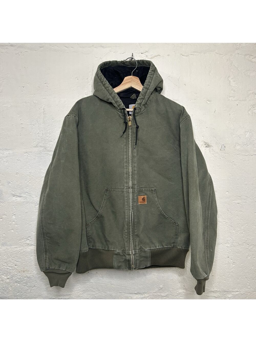 Vintage Carhartt Quilted Active Jacket “Army Green” J130 Arg